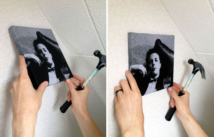 Creating a feature wall with Slim Canvas prints