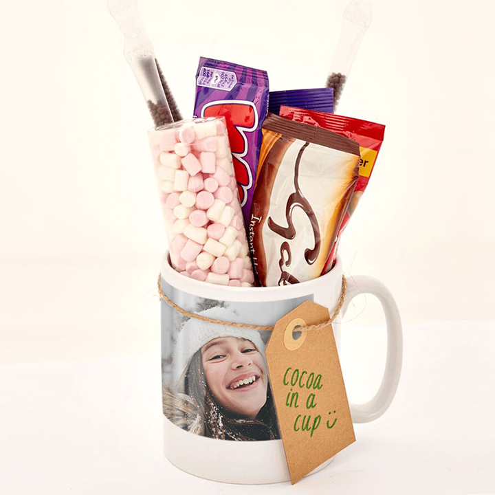 personalised photo mug
