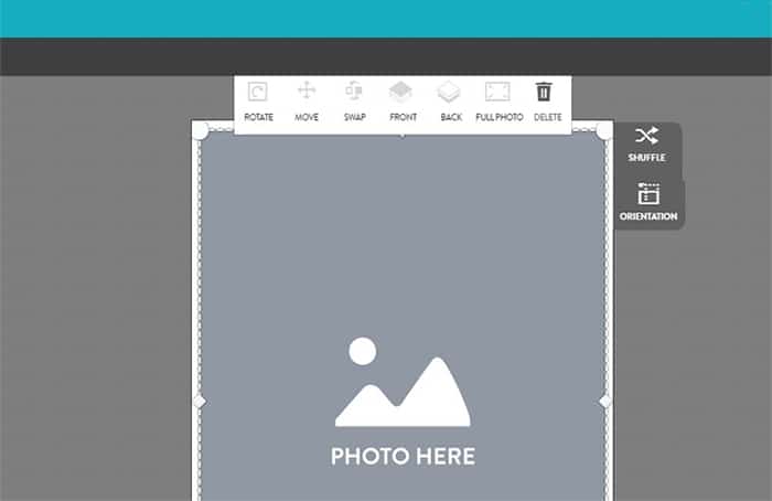 DIY personalised poster calendar