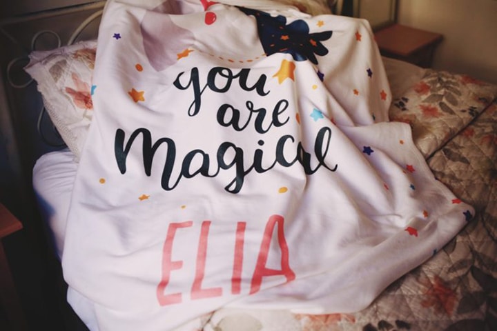 Spruce up your bedroom this Spring with Personalised Home Decor by Bri Dietz