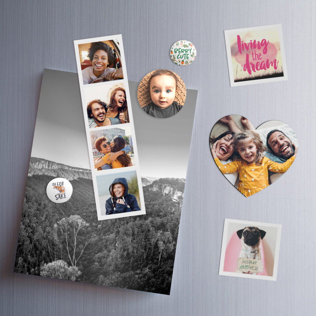 Snapfish has a wide range of custom magnets