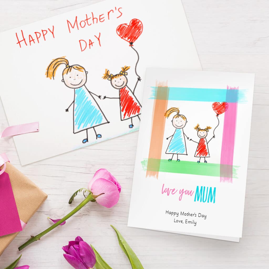 Create On-Trend Gifts With Snapfish like these Mother's Day Cards