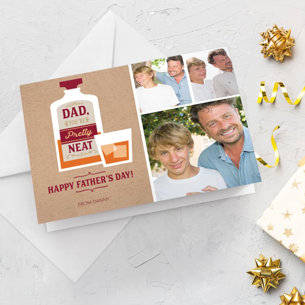 Create unique and cost effective Father's Day cards using photos in minutes with Snapfish