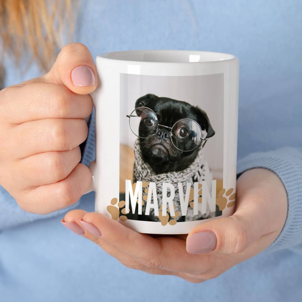 Celebrate Pets On National Pet Day With Custom Pet Photo Mugs Made On snapfish.uk.com 