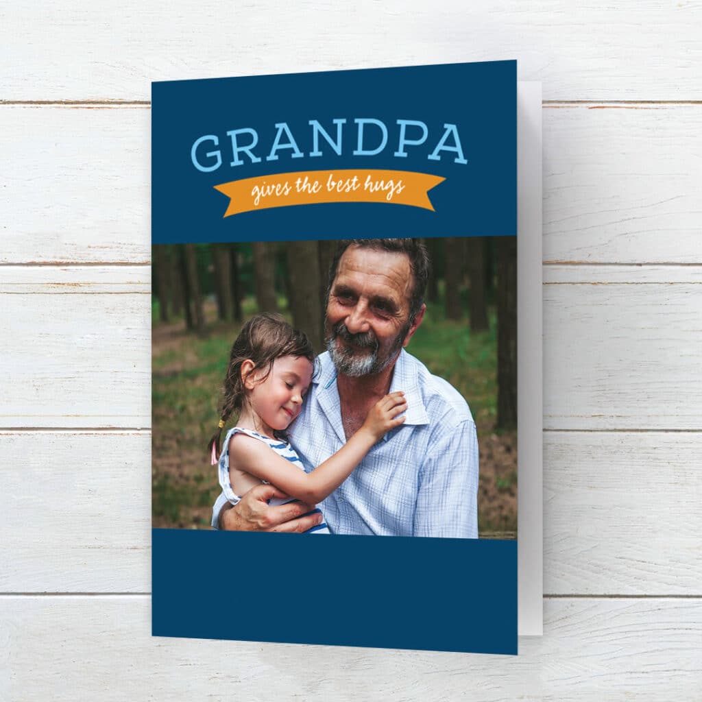 Grandpa Hugs Father's Day