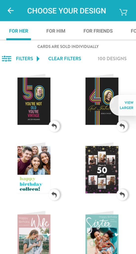 Snapfish + Macmillan are working in partnership to raise vital funds. For every greeting card or flat card set sold, Macmillan receive up to 15p for every card bought.