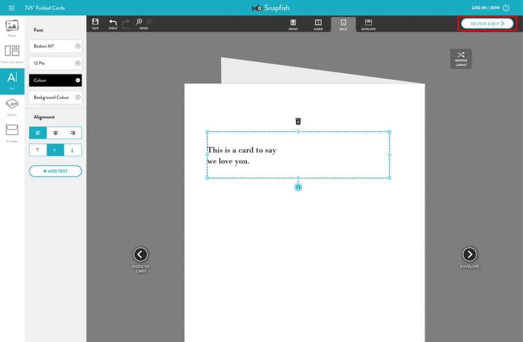 Snapfish + Macmillan are working in partnership to raise vital funds. For every greeting card or flat card set sold, Macmillan receive up to 15p for every card bought.