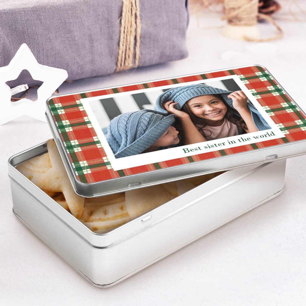 Personalised Rectangular Tin
