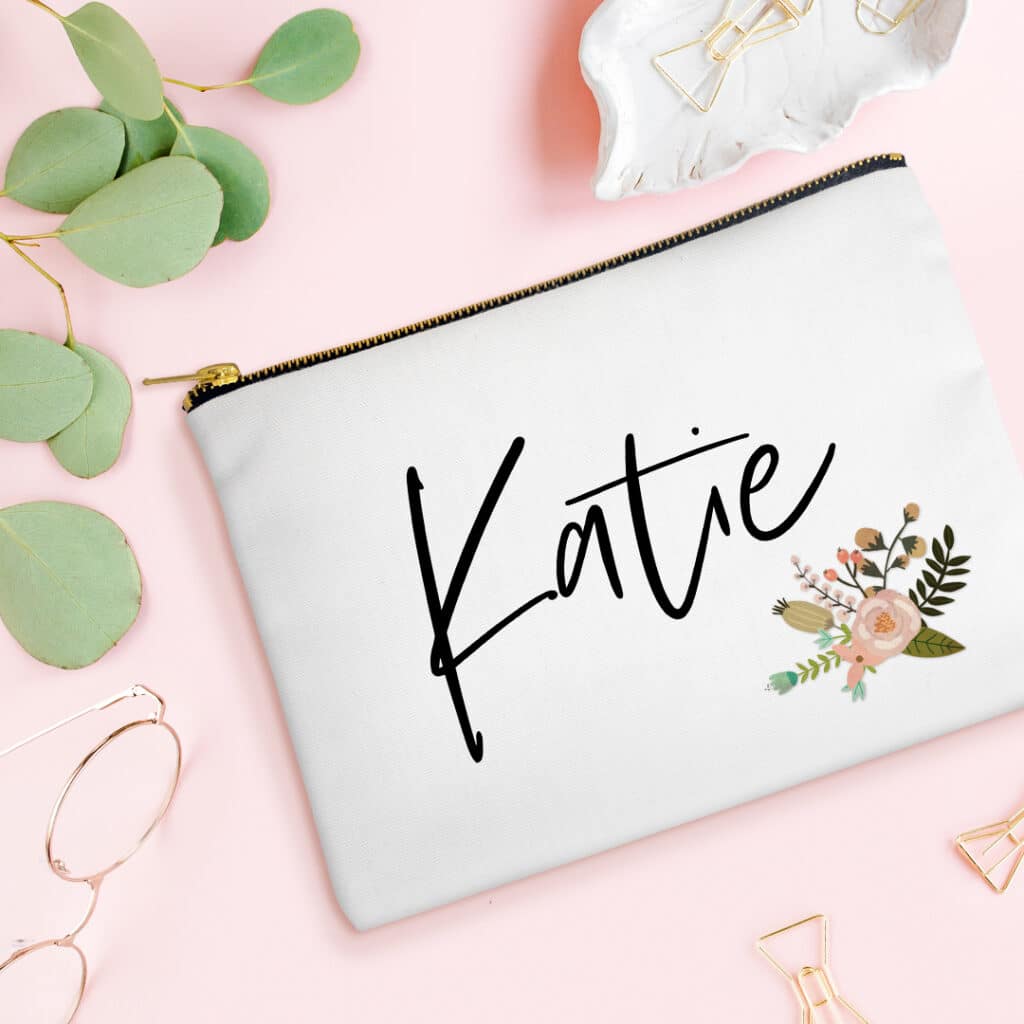 Create A Quality Personalised Pouch In Minutes - Printed With Your Pictures And Text Using Snapfish