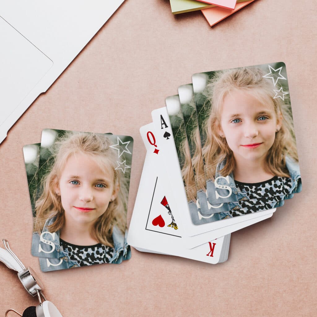 Playing Cards on a table